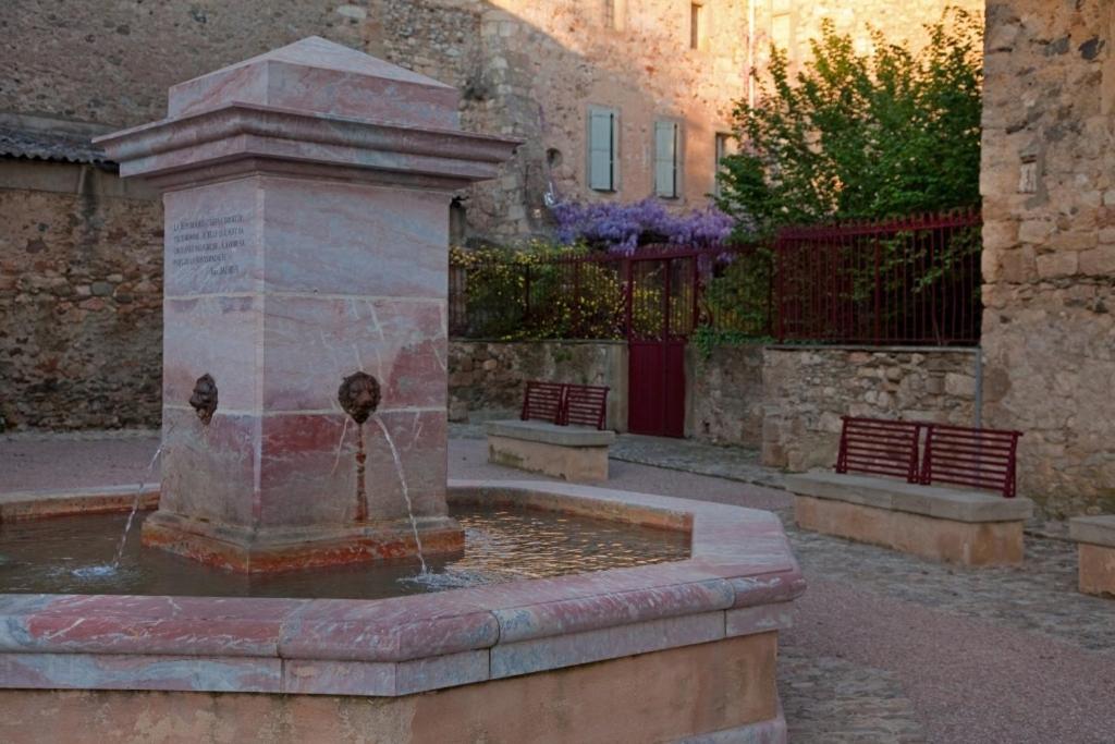 Logis Hotel - Restaurant La Marbrerie Caunes-Minervois Exterior photo